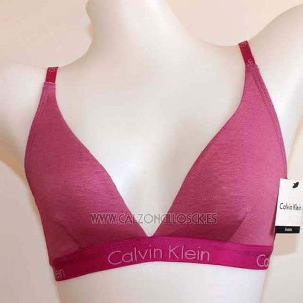 Conjunto Sujetador y Slip Calvin Klein Mujer Rosa 
